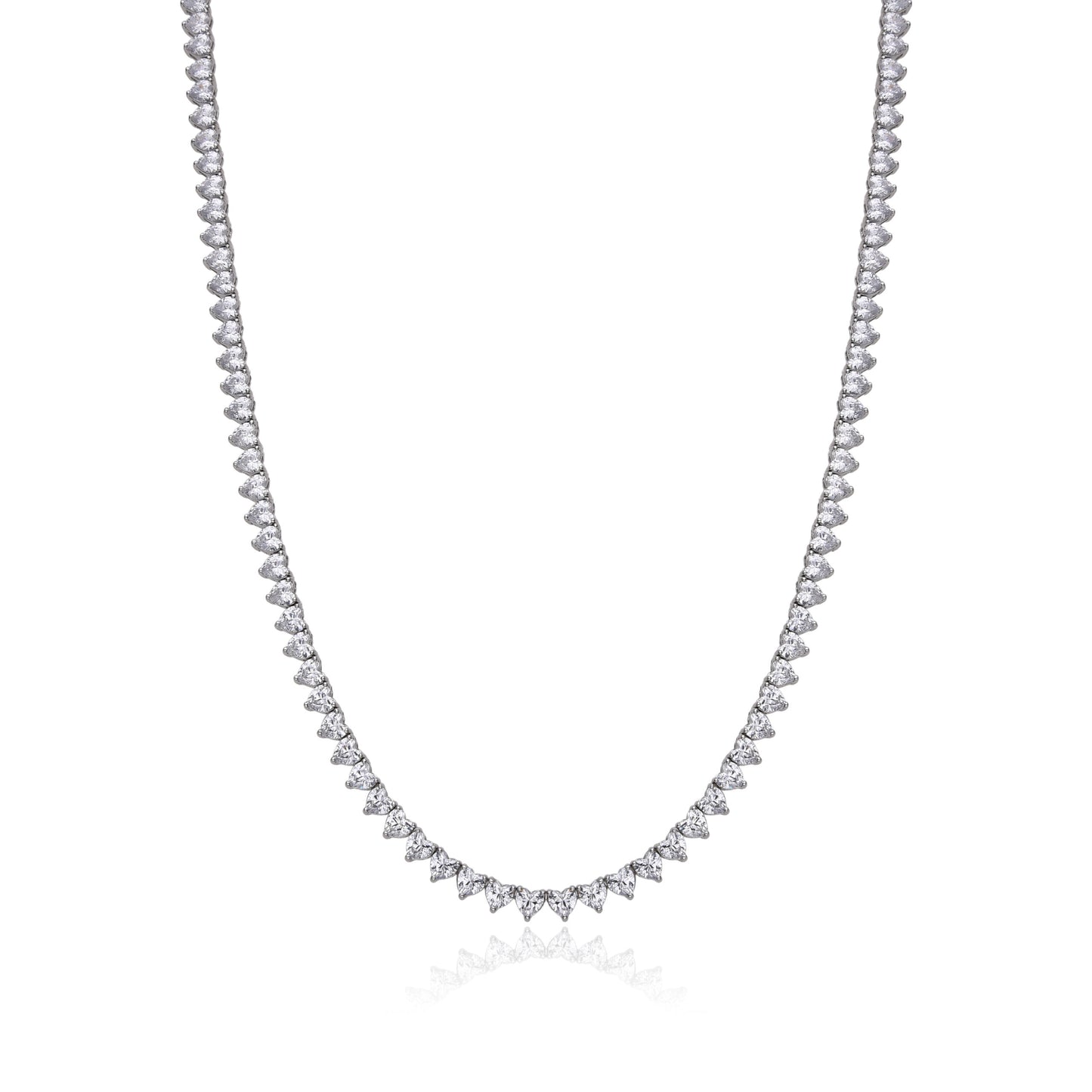 שרשרת טניס שפיצים ZSI436-1-40cm-3mm
