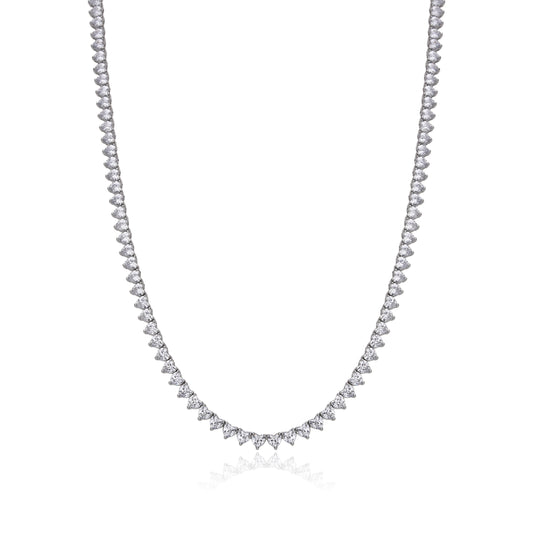 שרשרת טניס שפיצים ZSI436-1-40cm-3mm