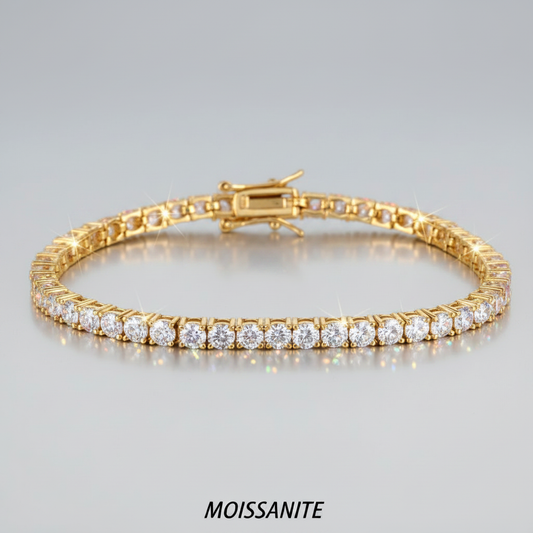 צמיד טניס מוסונייט mosi001-2.5mm-3.3ct-3.78ct--3-M