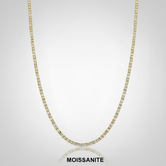 שרשרת טניס מוסונייט mosi004-2.5mm-8.46ct--3-M