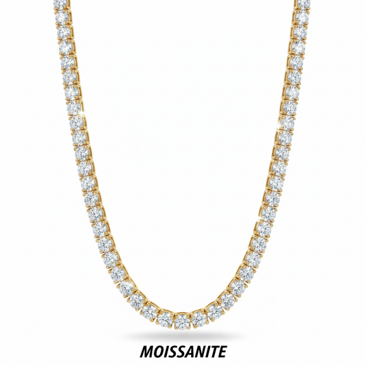 שרשרת טניס מוסונייט mosi006-4mm-29.4ct--3-M