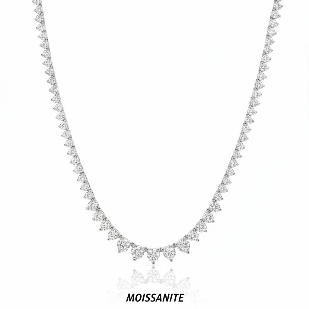 שרשרת טניס מוסונייט mosi007-3-5mm-15.1ct--1-M