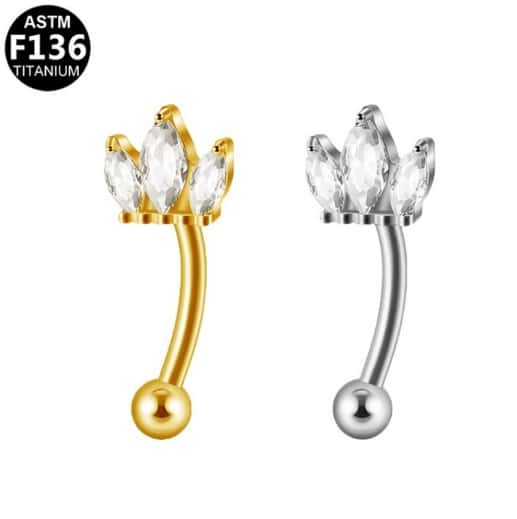 2 יח' - טבור Lumipierce  lpb016-1.6*10*4mm -