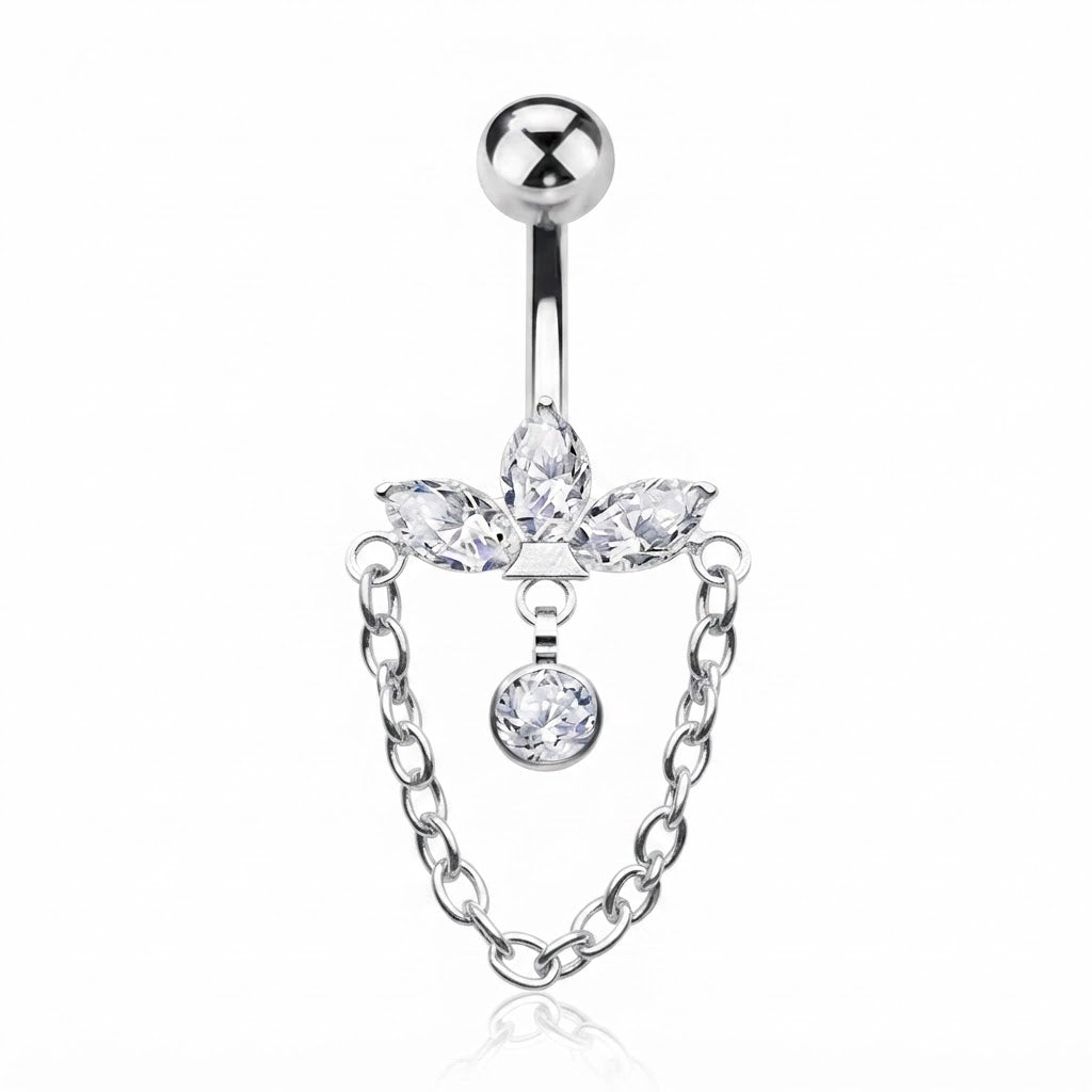 2 יח' - טבור Lumipierce  lpb023-1.6*10*4mm ball -