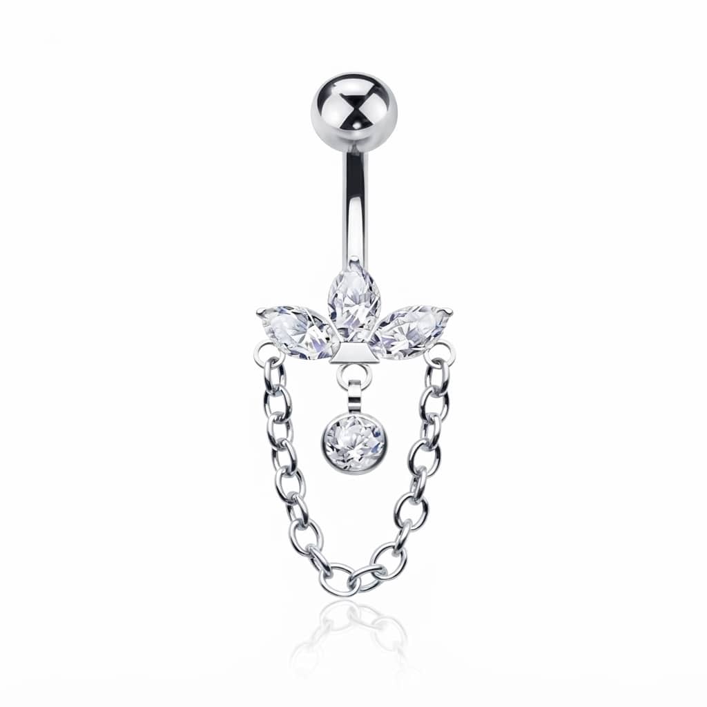 2 יח' - טבור Lumipierce  lpb023-1.6*10*4mm ball -